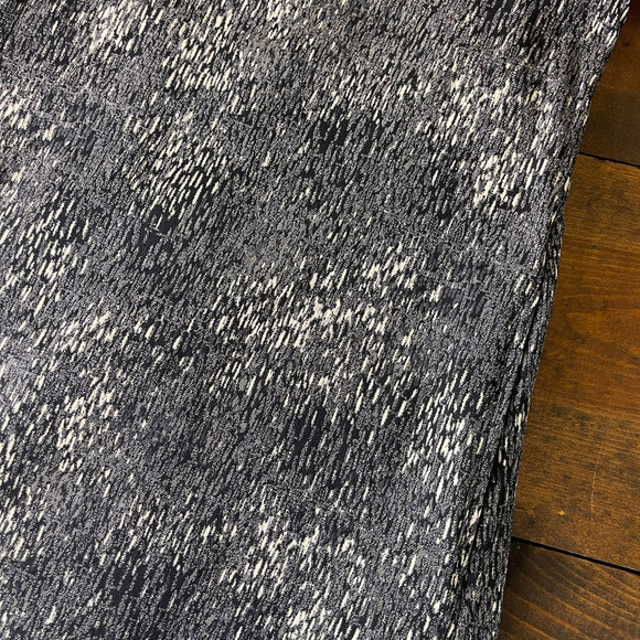 Bryn Walker Grey Space Dye Textured Cotton Long Line Coat Jacket Women's Medium - Picture 8 of 10